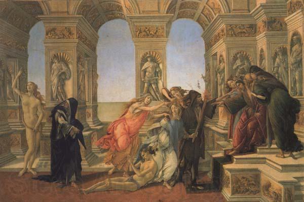Sandro Botticelli The Calumny France oil painting art